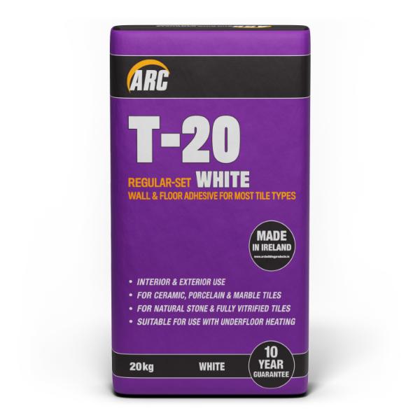 Arc T-20 Flexible Standard Set 20kg White
