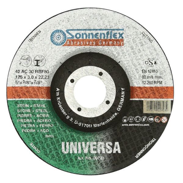Sonnenflex Universal Stone & Steel 9" Cutting Disc