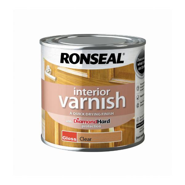 Ronseal Interior Varnish Gloss Clear 250ml