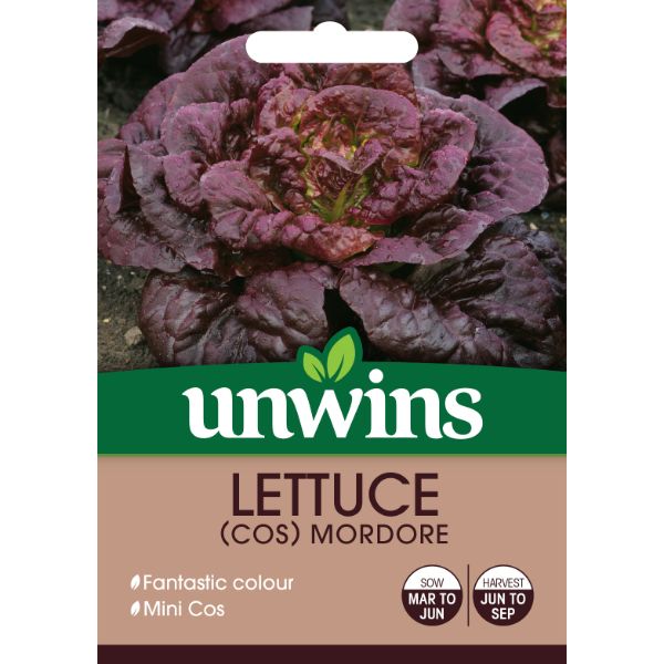Unwins Seed Packet Lettuce Mordore