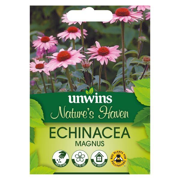 Unwins Seed Packet Natures Haven Echinacea Magnus
