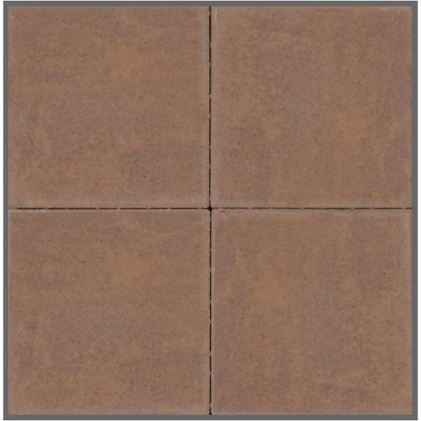 Paving Flag Smooth Walnut 400x400x40mm