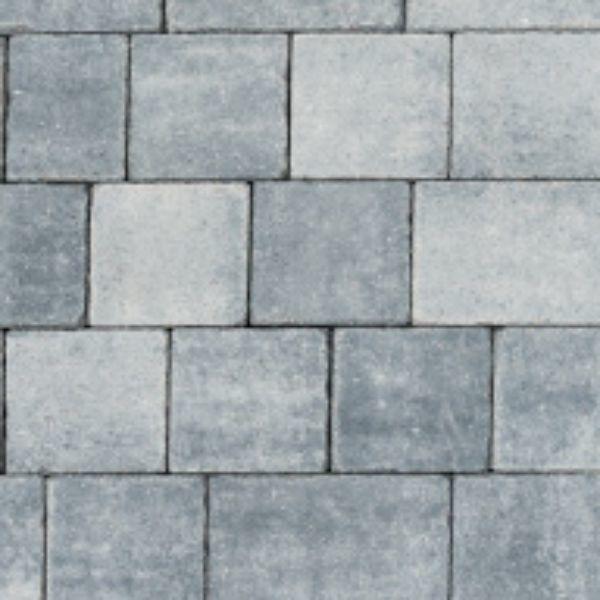 Kingspave Cobble Silver Grey 3 Size Mix x 60mm (8m2)