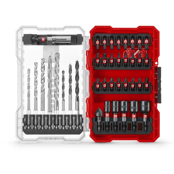 Einhell M-CASE 39pc Impact Bit & QR Assorted Drill Set