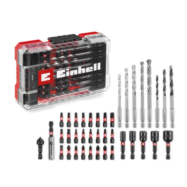Einhell M-CASE 39pc Impact Bit & QR Assorted Drill Set