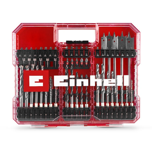 Einhell XL-Case 95pc Screwdriver Bit & QR Assorted Drill Set