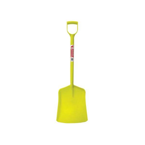 Gorilla One Piece Plastic Shovel - Yellow