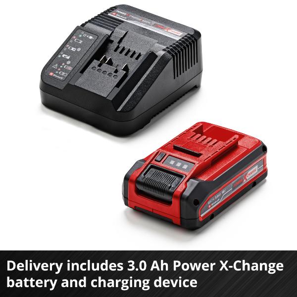 Einhell PXC 18V Cordless Chainsaw 23cm Cutting Length with 1x 3.0Ah & Charger