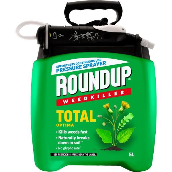 Roundup Total Optima Pump & Go Pump 5 Litre