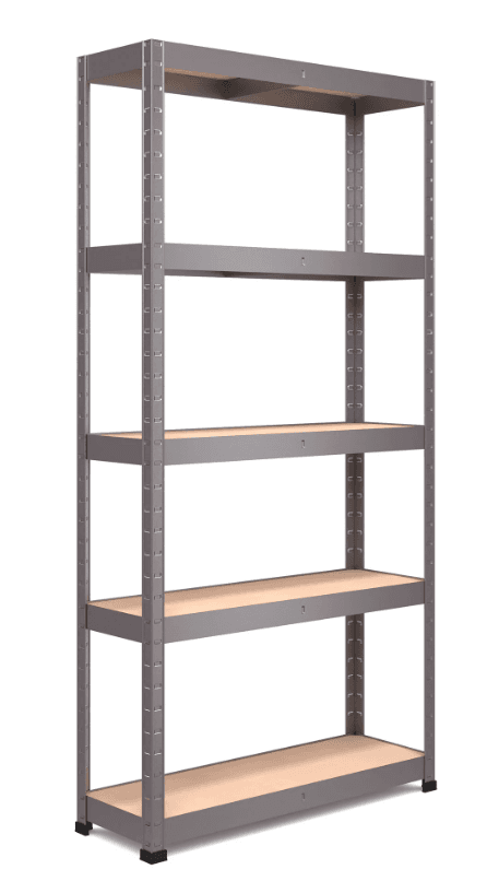 RB BOSS 1.8m Galvanised Boltless Shelving 5 Tier Unit