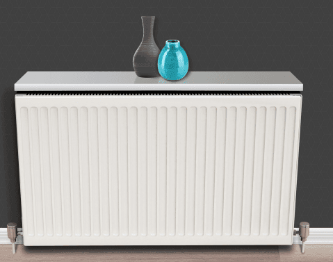 Easy Fit Gloss White Radiator Shelf
