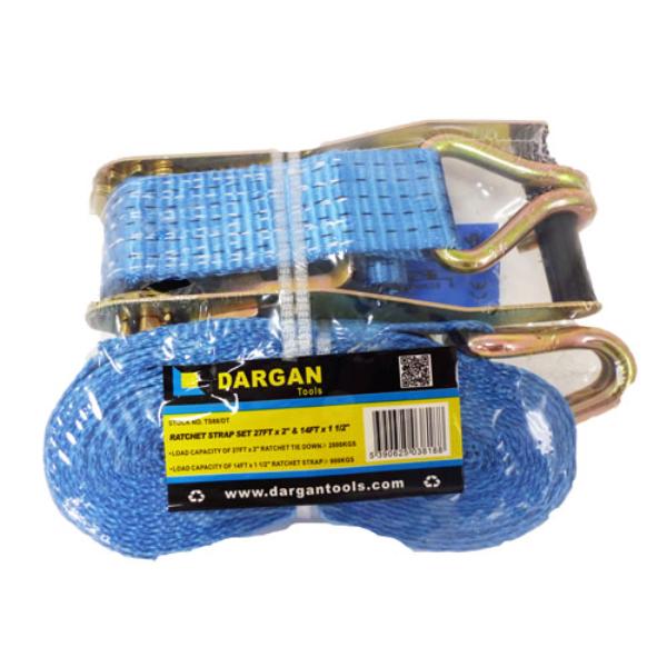 Dargan 27Ft Ratchet Strap & 14Ft Ratchet Strap