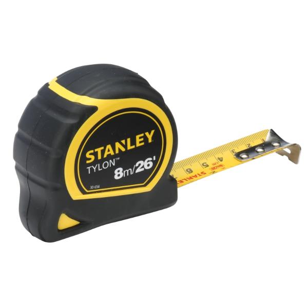 Stanley New Tape 8m Tylon Tape