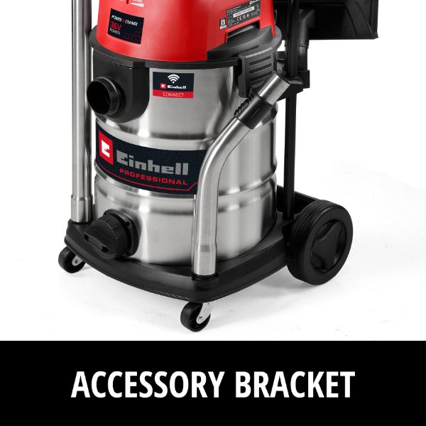 Einhell Professional PXC 36v TP-VC 36/30 S Auto Cordl. Wet/Dry Vacuum Cleaner - Body Only