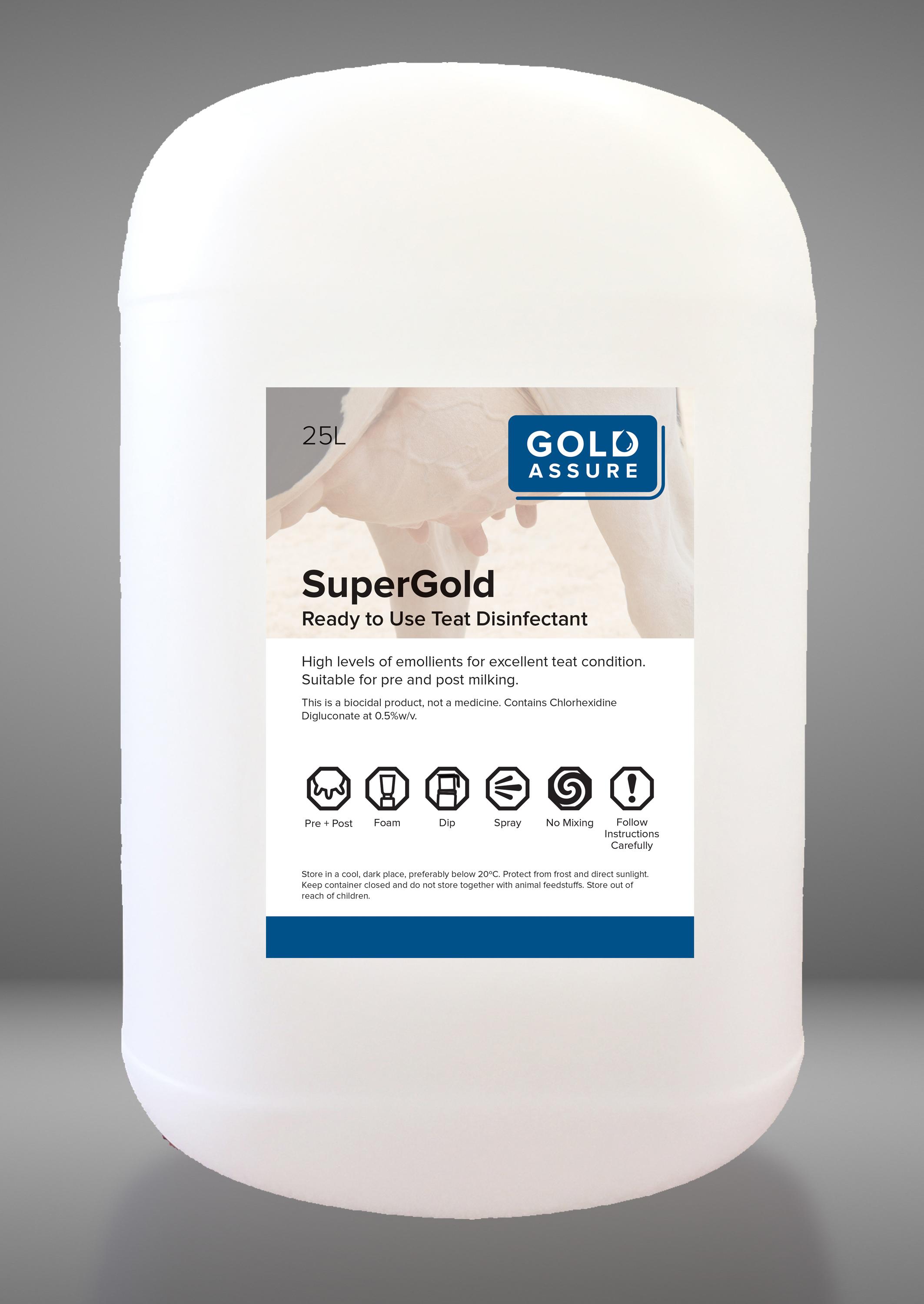 Gold Assure Supergold Teat Dip 25L