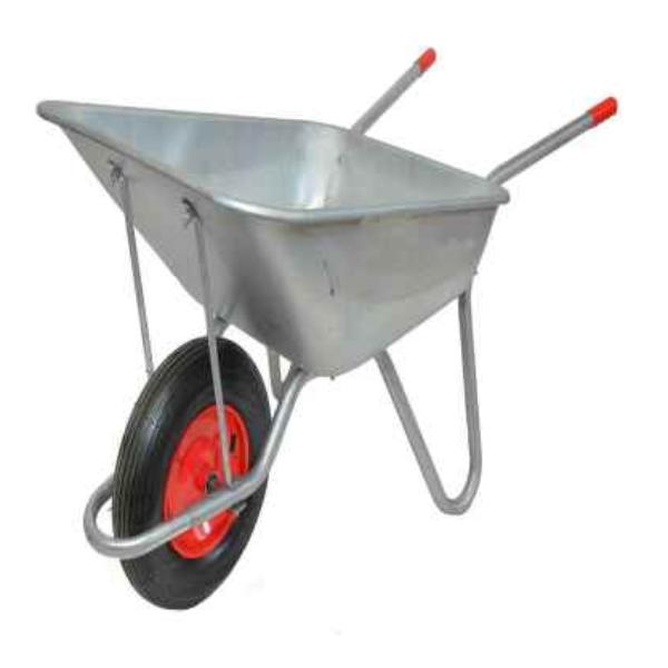 Moy Galvanised Wheelbarrow T120L
