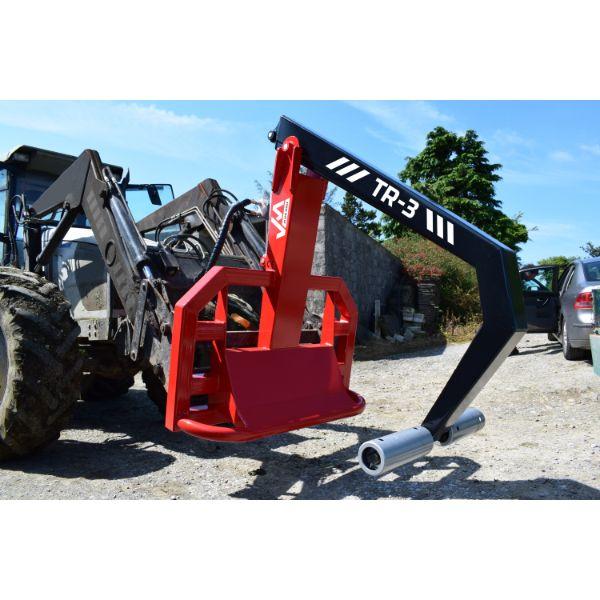 TR-3 Single Bale Handler For Tractor Loader