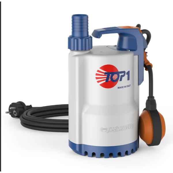 Pedrollo Top 1 Pump with Float and 5M Cable