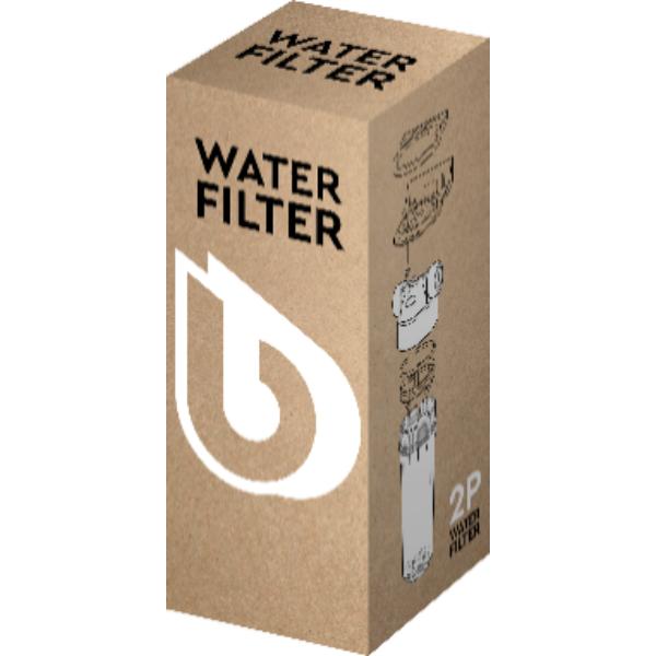 Water Filter Clear 10”x 2.5” Housing with 3/4” Port- Eco Soft