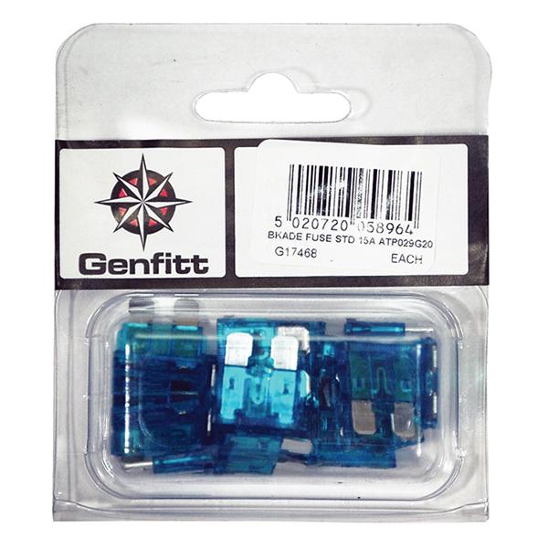 Blade Fuse Std 15 Amp Atp029g20 (20 Per Pack)