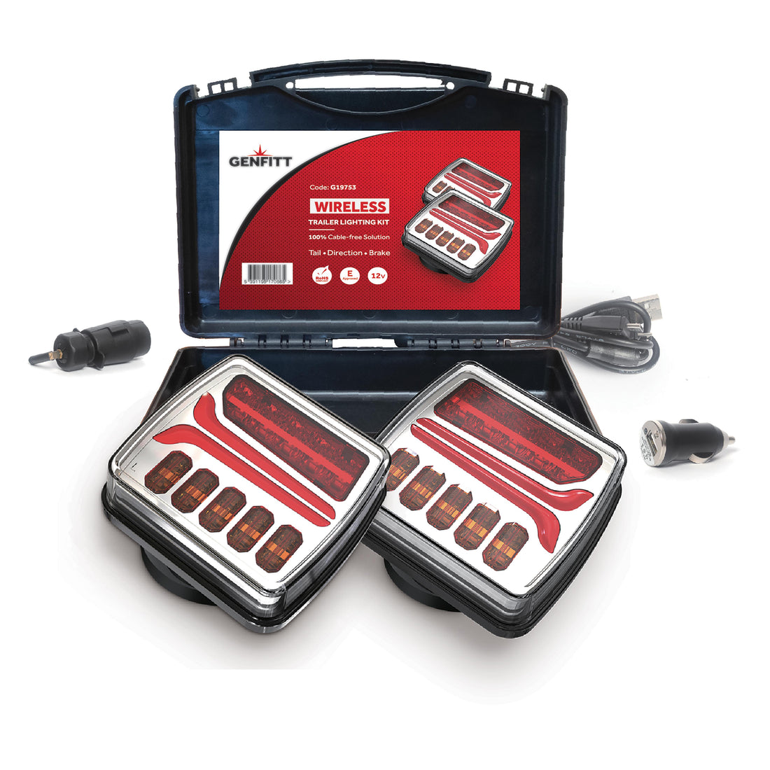 Genfitt Led Wireless Lighting Kit 12V 4 Function