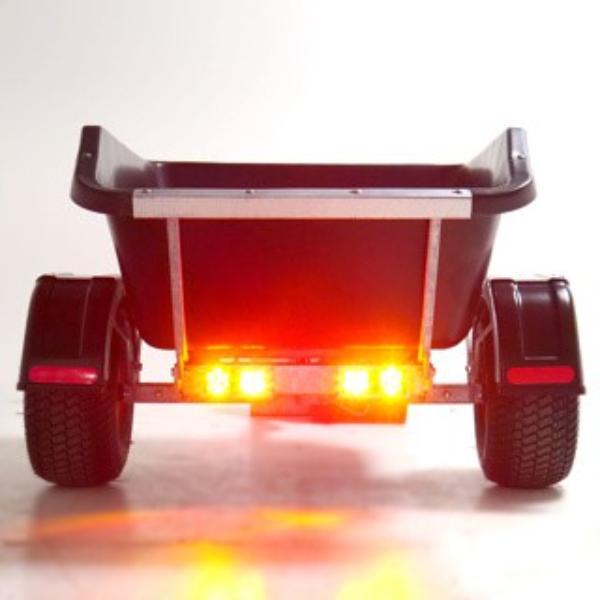 JFC ATV Tip Assist Trailer 500L with Lights & Mudguards