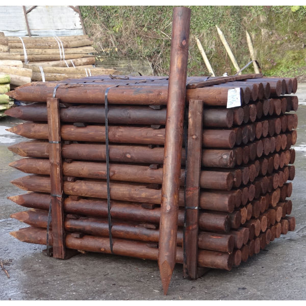 Pencil Post Treated 6Ftx100Mm Nsai Approved