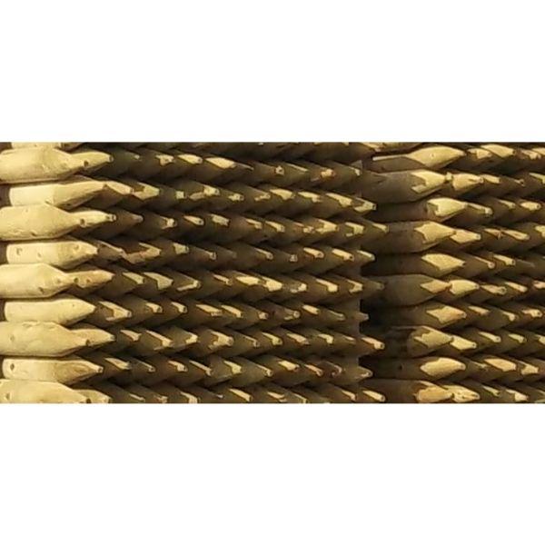 Machine Round Fence Post Green 4ft x 3"