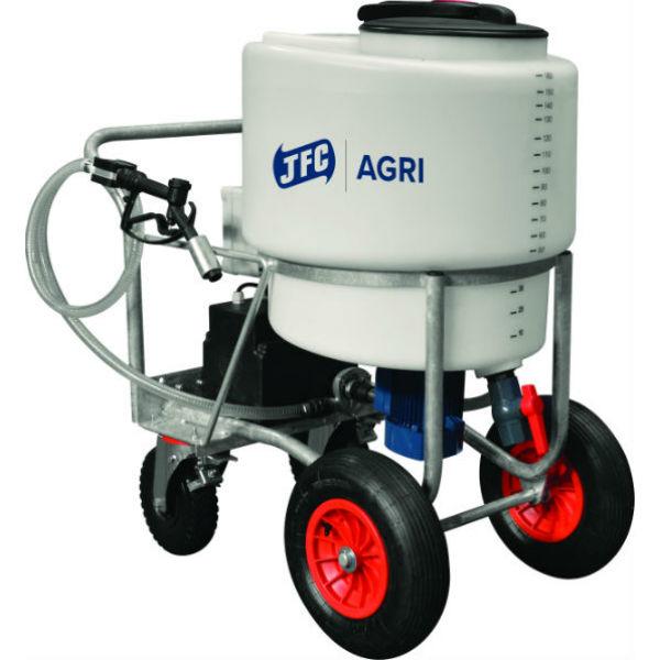 JFC 170L Milk Kart With 220V Motorised Mixer & 12V Pump