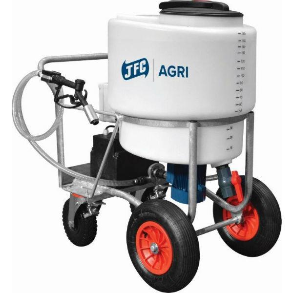 JFC 170L Milk Kart With 220V Motorised Mixer & 12V Pump