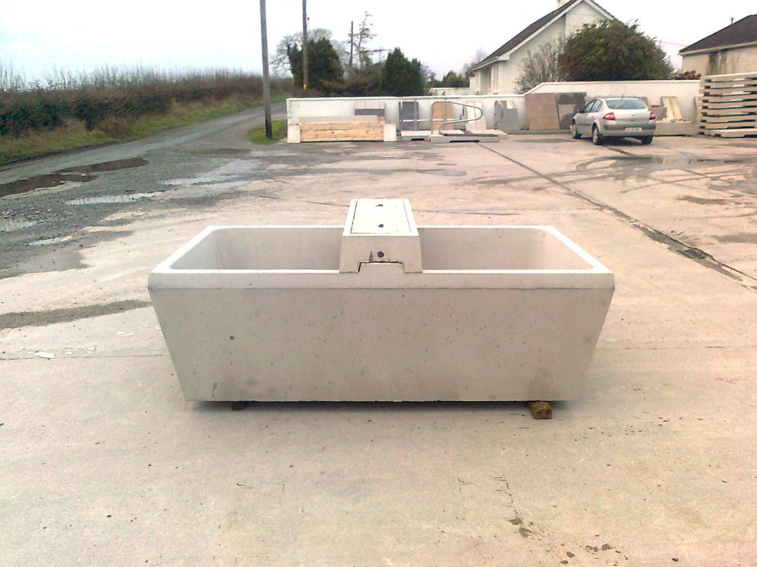 Top Fill Concrete Water Trough 300 Gallon