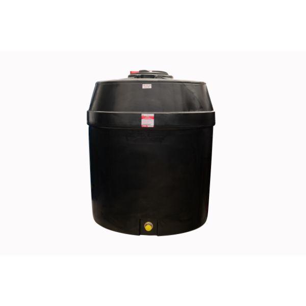 3000 Litre Portable Black Water tank Vertical