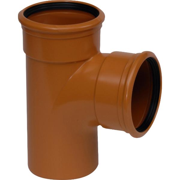 Pipelife 4"- Tee Branch 2S.1Spigot