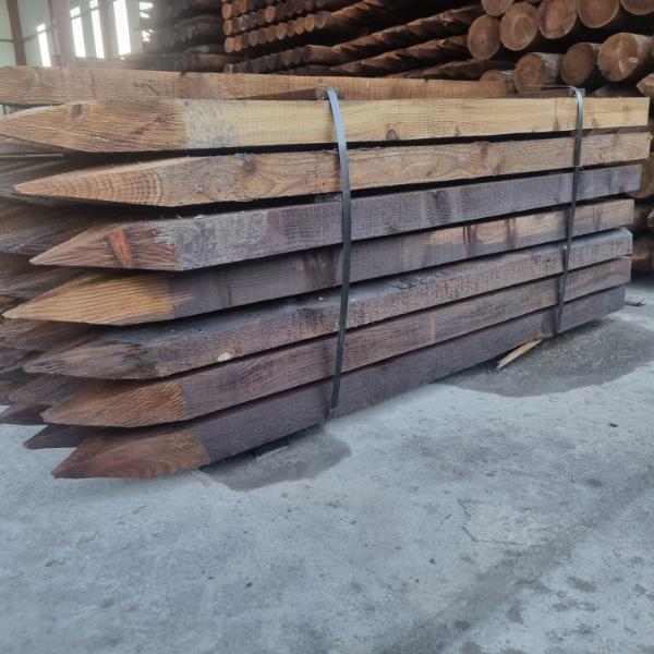 Woodfarm Kiln Dried Brown Post 6ft 4 x 4