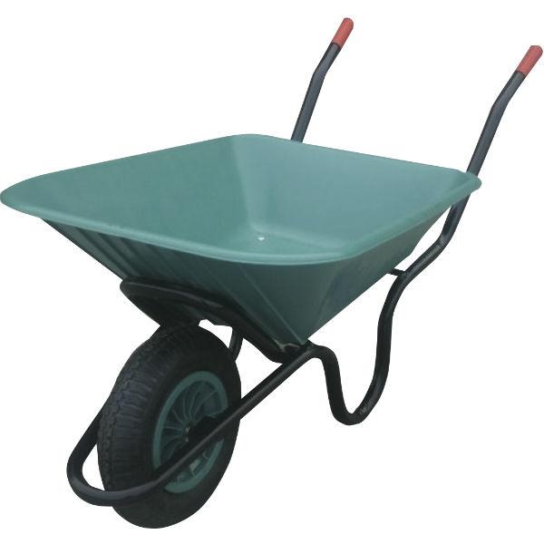 Green Garden Wheelbarrow