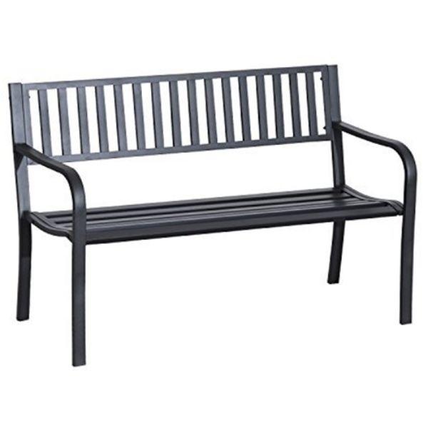 Almeria Steel Bench 127cm wide