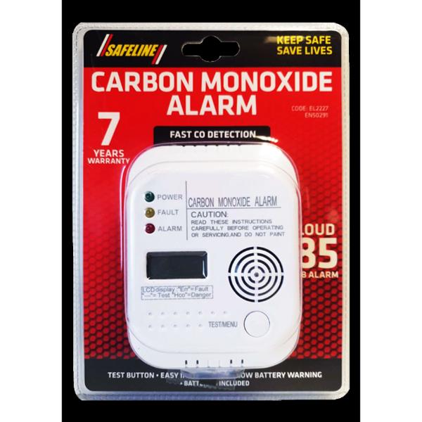 Safeline Carbon Monoxide Detector Alarm