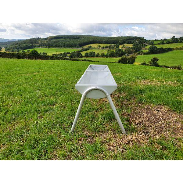 M.M.G Ireland 8Ft Cattle Galvanised Feed Trough