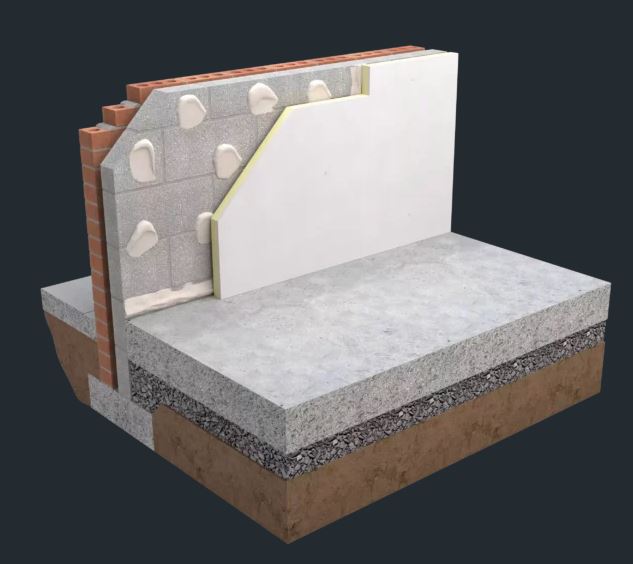 Unilin Thermal Liner Insulated Plaster Slab 3000x1200x50.5mm