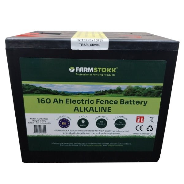 Farmstokk 160Ah Electric Fence Battery
