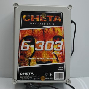 Cheetah G303 Mains Fencer White