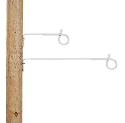 Gallagher Pigtail Offset Short White 175Mm