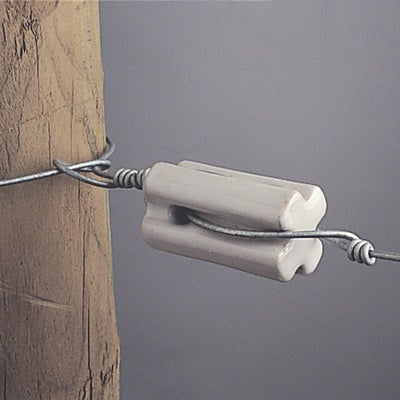 Gallagher Porcelain End Insulator Bag Of 10