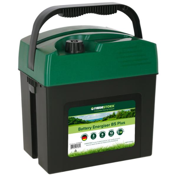 Farmstokk Battery Energiser Fencer B5 Plus (Upto 12 Acres)