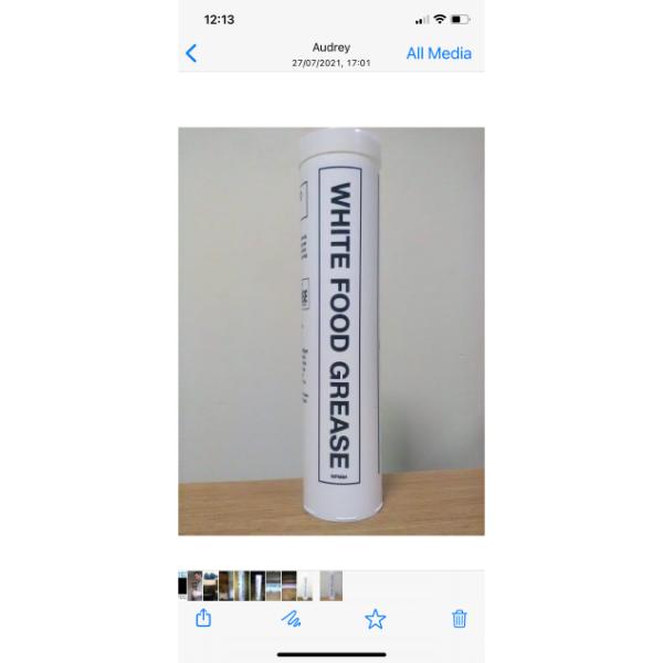 Whie Food Safe Grease 400Grm