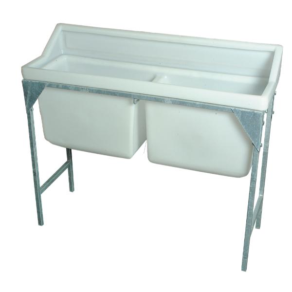 JFC Slim Double Wash Trough