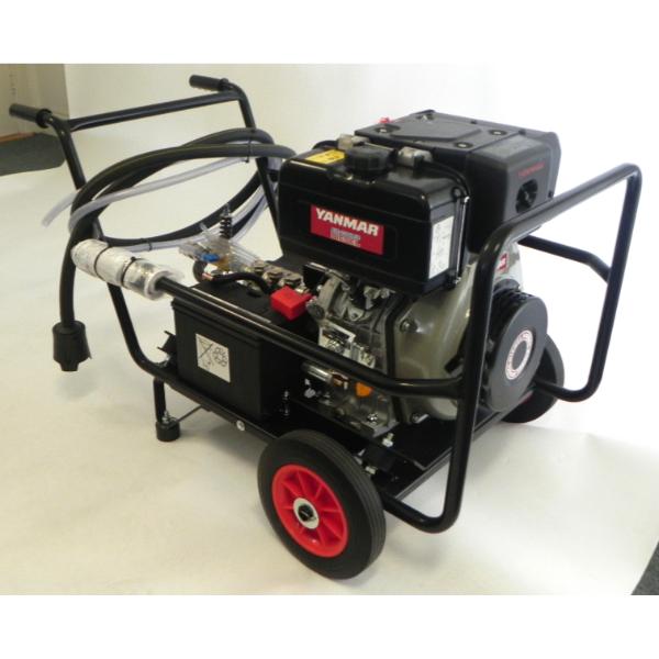 Yanmar 9.9Hp Diesel Pressure Washer With Interpump Pump