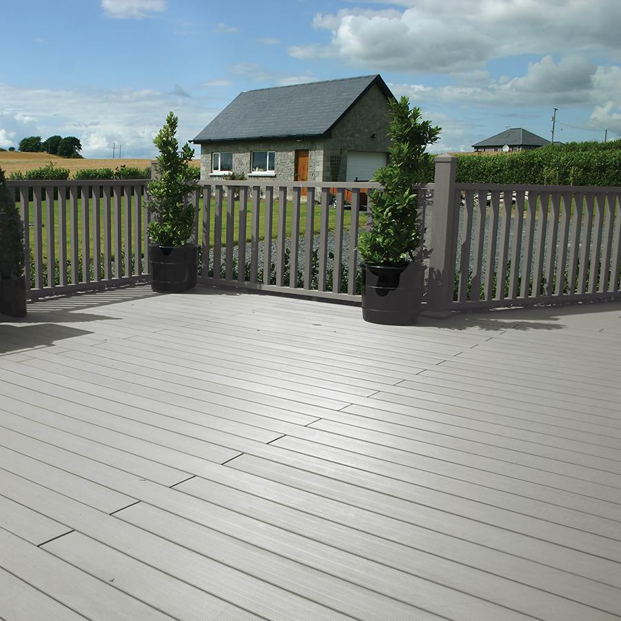 Montana Hollow Composite Deck Soft Grey 3.6M