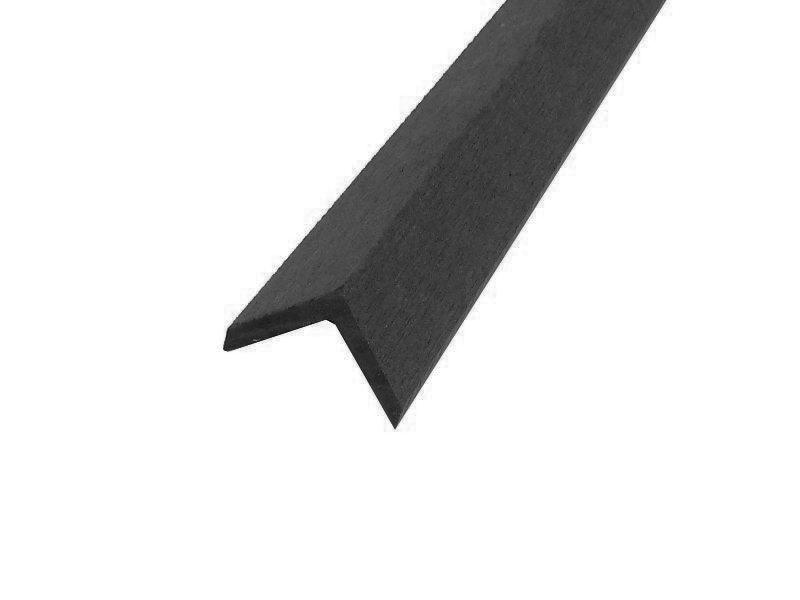 Composite Deck Corner Wrap Charcoal 40 X 40 X 3600MM