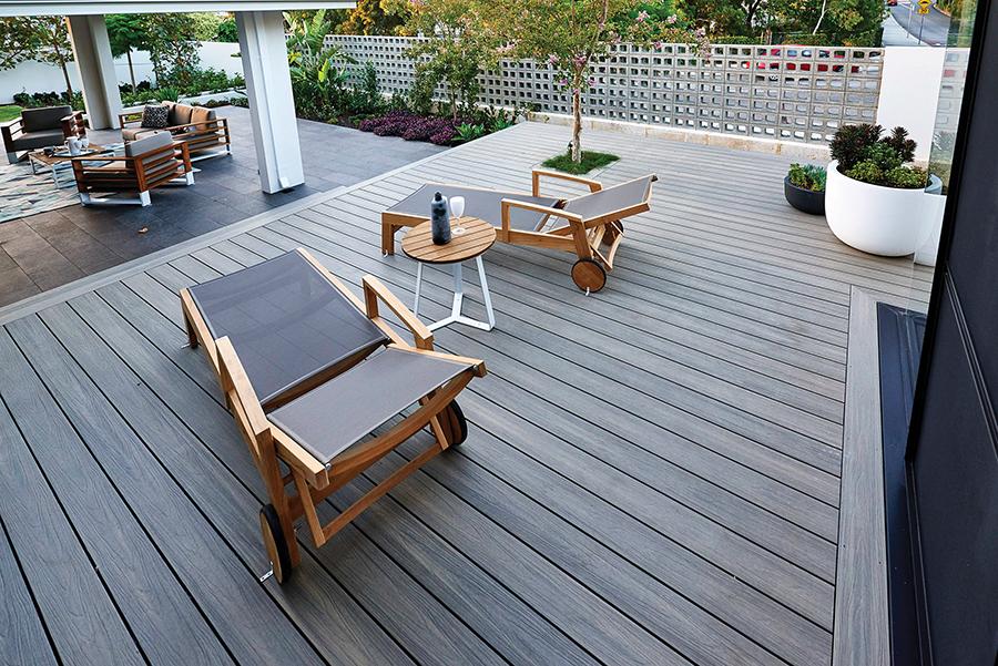 Whiteriver Ultrashield Silver Grey Deck 138x23x3600mm